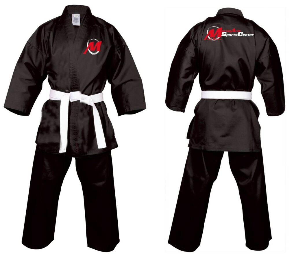Taekwon-Do Dobok front and back