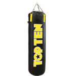 Punching bag "TOP TEN" in black-yellow